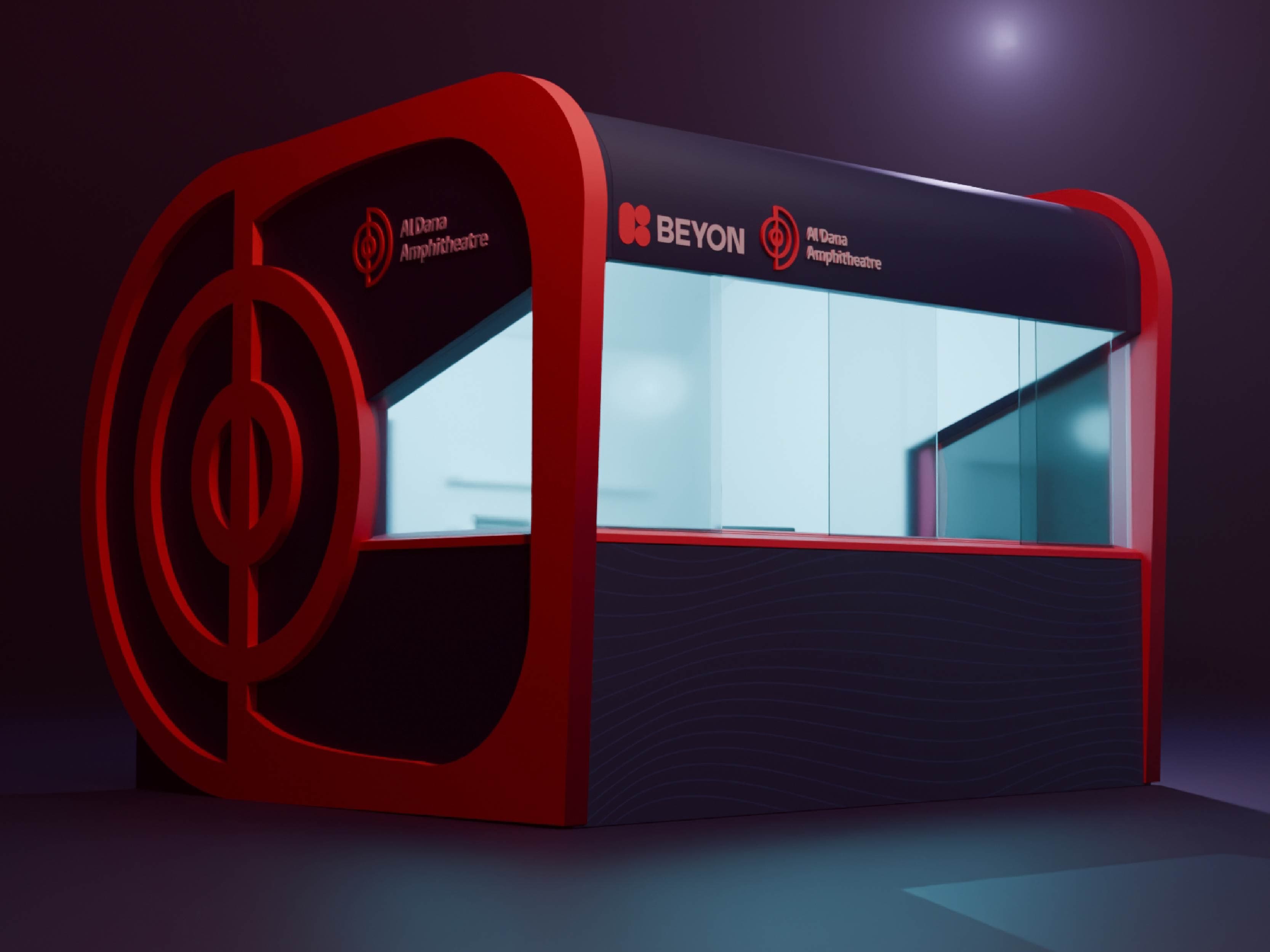 Beyon Al Dana Outdoor Booth